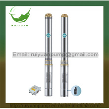 Alta calidad 4 pulgadas 0.37kw 0.5HP bomba de agua sumergible de pozos profundos (4SD3-7 / 370W)